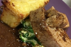 grenadin de veau à l'ail des ours